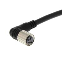 xs3f-m422-405-r Omron Female 4 way M8 to Free End Sensor Actuator Cable, 5 m