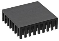 ick-bga-31x31x10 Fischer Elektronik Heatsink, Universal Square Alu, 17K/W, 31 x 31 x 10mm, Adhesive Foil, Conductive Foil