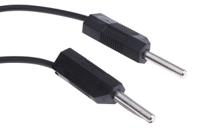 273-9429 RS PRO Test Leads, 4A, 15V, Red/Black, 1m Lead Length