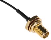 794-2825 RS PRO R-132G7210100CO Series Female SMA to Female UFL, 100 mm 50 Ω