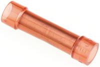 fnc-125 JST, C Butt Splice Connector, Red, Insulated 0.25 → 1.65, 22 → 16 AWG
