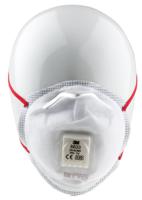 3m-8833 3M 8300 Series Disposable Face Mask for General Purpose Protection, FFP3, Valved, Moulded 10 per Package