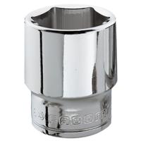 j24h Facom 3/8 in Drive 24mm Standard Socket, 6 point, 33 mm Overall Length
