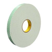 3m-4026-19mm-x-33m 3M 4026 White Foam Tape, 19.0mm x 33.0m, 1.60mm Thick