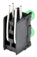 003596754 Schurter 0035.9675.4, Green Right Angle PCB LED Indicator