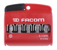 e114pb Facom Driver Bit 10 Pieces, Torx
