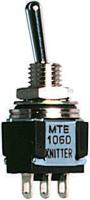 mte-106-e KNITTER-SWITCH Toggle Switch, Panel Mount, On-Off-On, SPDT, Solder Terminal