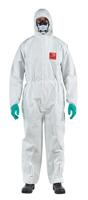 wh25w-00111-06 Ansell WH25W-00111-06 White Anti-Static Polypropylene Protective Hood, Resistant to Aerosols, Light Sprays, Solid