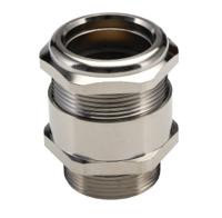 59000430 Lapp SKINDICHT Series Metallic Brass Cable Gland, M32 Thread, 19.5mm min., 21.8mm max., IP68