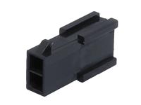 43020-0201 Molex, Micro-Fit Male Crimp Connector Housing, 3mm Pitch, 2 Way, 2 Row