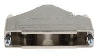mhdtzk37-ra-pc-k MH Connectors MHDTZK-RA Series Zinc D Sub Backshell, 37 Way, Strain Relief