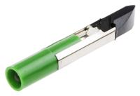 204-170 RS PRO Green LED Indicator Lamp, 28V ac/dc, Telephone Slide Base, 6.8mm Diameter, 2100mcd