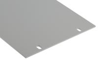 30118303 nVent SCHROFF Grey Aluminium Front Panel, 4U, 483 x 177mm