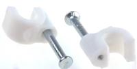 269-1878 RS PRO White PE Rounded cable tie, 5mm Max. Bundle