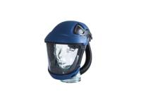 h10-0047 Sundstrom Clear ABS, PA, PC Face Shield with Face, Head, Neck, Shoulders Guard , Resistant To Scratch Resistant