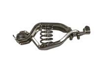 208-1135 RS PRO Crocodile Clip, Nickel Plated Contact, 25A, Silver