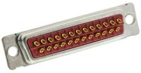 f25p-k700-1731100014 FCT from Molex 25 Way Panel Mount D-sub Connector Plug