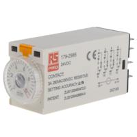 179-2985 RS PRO Plug In Timer Relay, 24V dc, 4-Contact, 0.5 → 10min, 1-Function, 4PDT