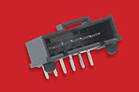 70555-0001 Molex SL Series Right Angle Through Hole PCB Header, 2 Contact(s), 2.54 mm Pitch, 1 Row, Shrouded