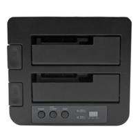 sdock2u33re StarTech.com eSATA, USB Type B Hard Drive Docking Station for 2 Drives SATA Hard Drive 2.5 x 3.5in