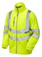 p507-r-7xl PULSAR P507 Yellow Unisex Hi Vis Fleece Jacket, 7XL