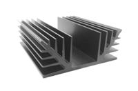 234-2520 RS PRO Heatsink, Universal Rectangular Alu, 1.65K/W, 75 x 88 x 35mm, Screw Mount
