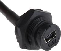 111-6755 RS PRO , Male Mini USB B to Female Mini USB B, 200mm