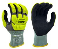 k01-403rt-taille-6 KYORENE Grey Graphene Work Gloves, Size 6, Nitrile Micro-Foam Coating