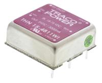 thn-15-4811wi TRACOPOWER THN 15WI DC-DC Converter, 5V dc/ 3A Output, 18 → 75 V dc Input, 15W, PCB Mount, +85°C Max Temp -40°C