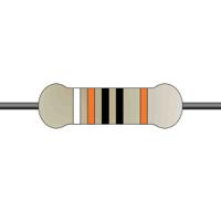 mfr50sfte52-910r Yageo 910Ω Metal Film Fixed Resistor 0.5W ±1% MFR50SFTE52-910R