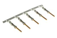 66098-9 TE Connectivity Type III+ Series Male Crimp Terminal, 18 AWG Min, 16 AWG Max