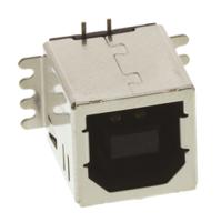 1734517-1 TE Connectivity Straight, SMT, Socket- Single Port Type B USB Connector