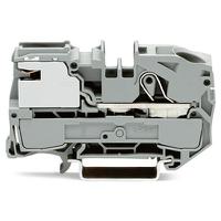 2016-7111 WAGO  TOPJOB S Series Grey, 16mm², 1-Level, Push In Termination