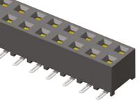 smm-110-02-s-d Samtec SMM Series Straight Surface Mount PCB Socket, 20-Contact, 2-Row, 2mm Pitch, Solder Termination