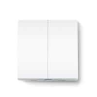 tapo-s220 TP-Link White Smart Light Switch, 1 Way, 2 Gang, Tapo S220