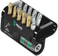 05057423001 Wera Impact Bit Set 12 Pieces, Hexagon, Phillips, Pozidriv, Torx