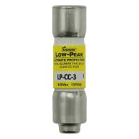 lp-cc-3 Eaton 3A T Melamine Cartridge Fuse, 1.5 x 0.41in