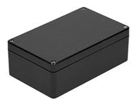 918-8837 RS PRO Black PET Enclosure, IP66, Black Lid, 255 x 250 x 120mm