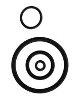 245-9628 RS PRO Metric O-Ring Kit Viton®, Kit Contents 510 Pieces