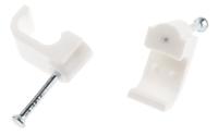 233-556 RS PRO White PE Rectangular cable clip