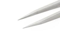 oodsa Weller Erem 120 mm, Stainless Steel, Pointed; Inside Serrated, Tweezers