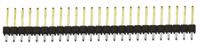 tsw-125-14-l-s Samtec TSW Series Straight Through Hole Pin Header, 25 Contact(s), 2.54 mm Pitch, 1 Row, Unshrouded