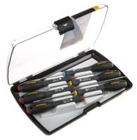 0-65-492 Stanley Phillips; Pozidriv; Slotted Precision Screwdriver Set, 6-Piece