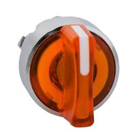 zb4bk1353 Schneider Electric XB4 3 Position Selector Switch Head Standard Handle Orange Stay Put
