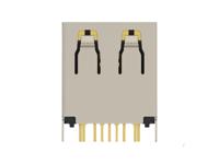 2438987-3 TE Connectivity Straight, Board Mount, Receptacle Type USB 3.2 A USB 3.2 USB Connector