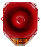 7052114full-0124 Eaton Series Amber Sounder Beacon, 9 → 60 V dc, IP66, Wall Mount, 110dB at 1 Metre