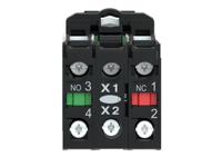 xb5aw36b5 Schneider Electric Harmony XB5 Series Illuminated Push Button, Panel Mount, 22mm Cutout, SPDT, IP66, IP67, IP69(IP69K)