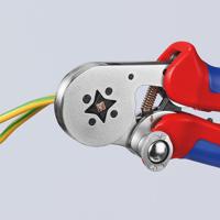 97-55-04 Knipex 97 Hand Ratcheting Crimp Tool for Bootlace Ferrule, 0,08 → 16mm² Wire
