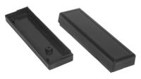192-0759 RS PRO Black ABS Enclosure, IK04, 105 x 30 x 21.5mm