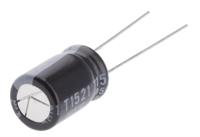 63zlh820m8x115 Rubycon 820μF Aluminium Electrolytic Capacitor 6.3V dc, Radial, Through Hole - 6.3ZLH820M8X11.5